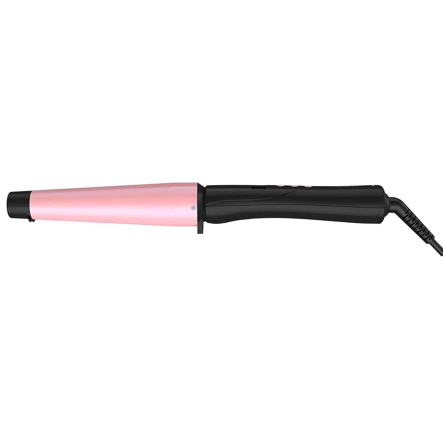 imageRemington CI9538 Pro 115 Pearl Ceramic Conical Curling Wand Digital Controls 10 Heat Settings BlackPink