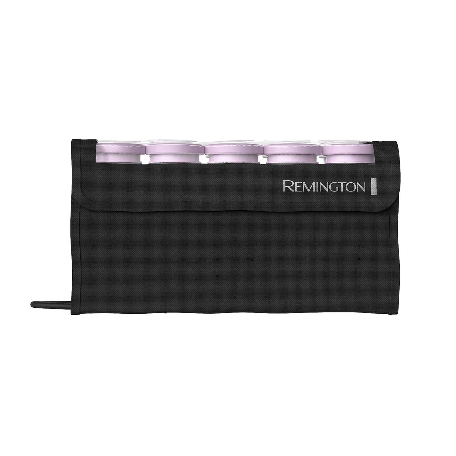 imageRemington Compact Ceramic Dual Voltage Hot Rollers for Long and Short Hair Hair Setters Hair Curlers 11 PurpleBlack 10 Piece Set1 Count Pack of 1