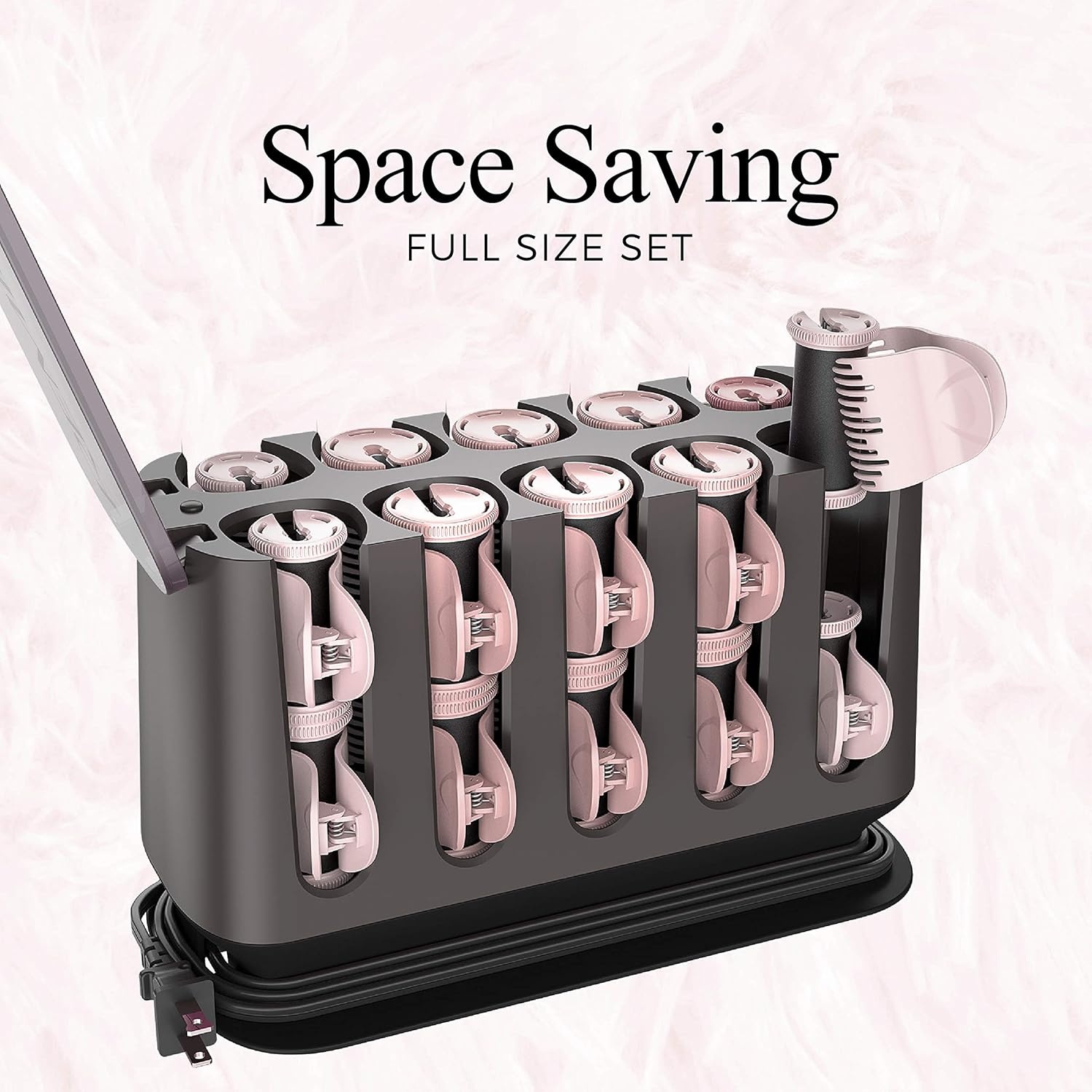 imageRemington Pro Hair Setter Hot Rollers Curlers With Thermaluxe Advanced Thermal Technology20 Count Pack of 2
