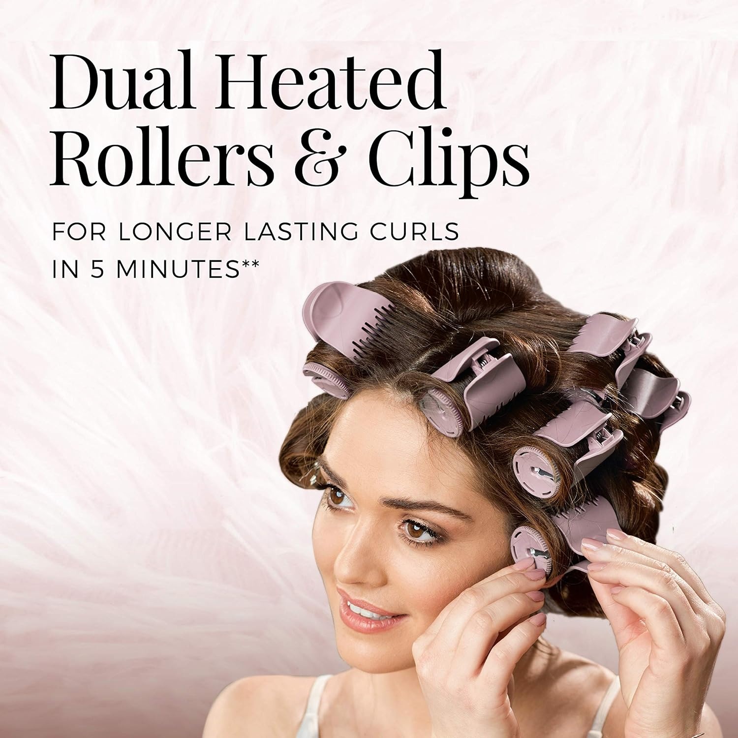 imageRemington Pro Hair Setter Hot Rollers Curlers With Thermaluxe Advanced Thermal Technology20 Count Pack of 2
