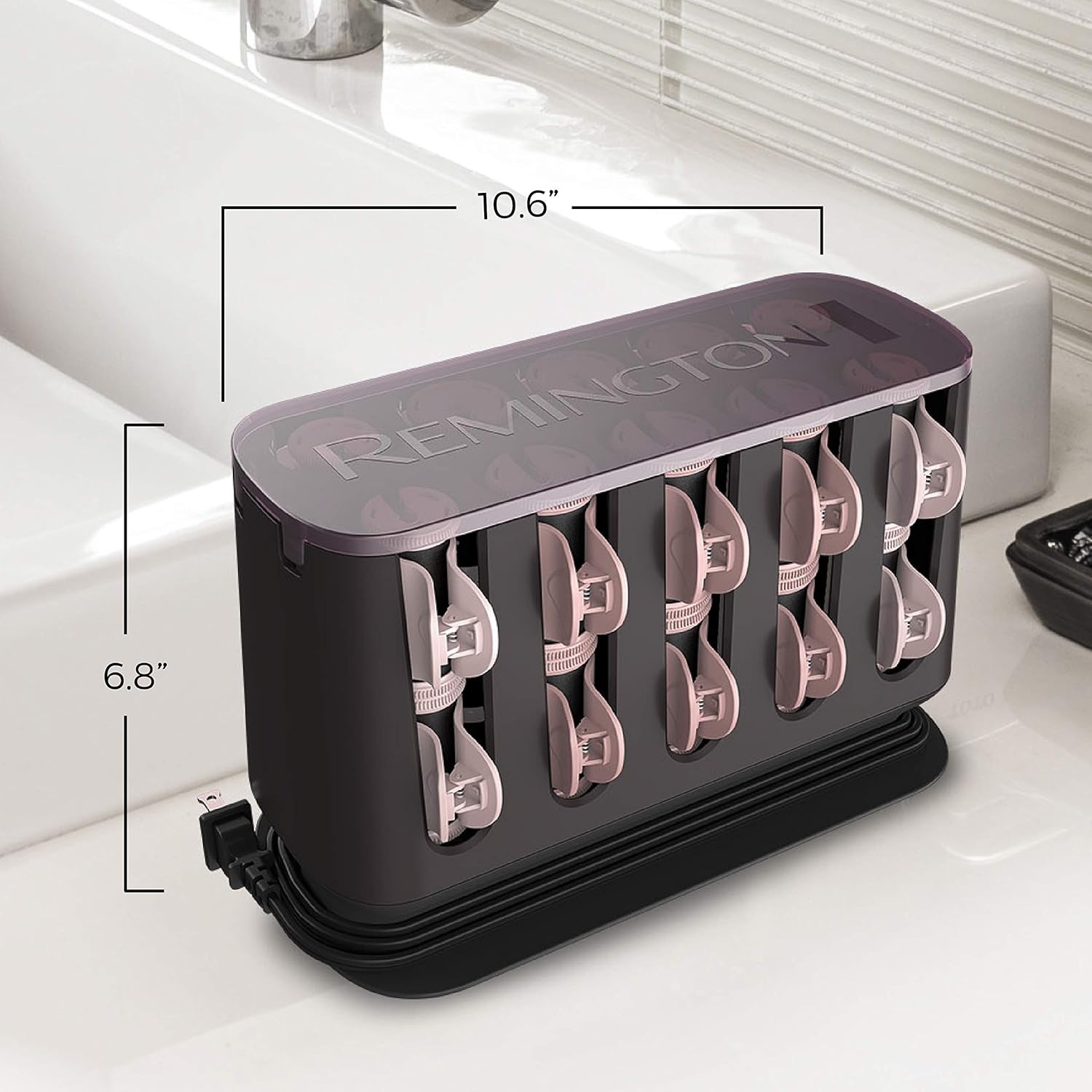 imageRemington Pro Hair Setter Hot Rollers Curlers With Thermaluxe Advanced Thermal Technology20 Count Pack of 2
