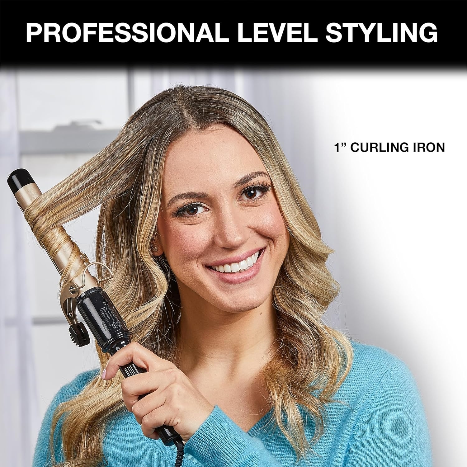 imageRemington Style Therapy 1 Curling Iron Lasting Curls1 inch