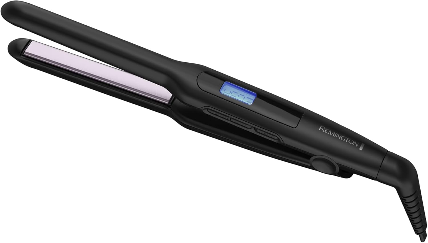 imageRemington 1 34 Flat Iron Hair Straightener with AntiStatic Technology 30Second Heat Up amp 60 Minute Auto Shutoff 30 Longer Ceramic Floating Plates Titanium Ceramic CoatingBlack