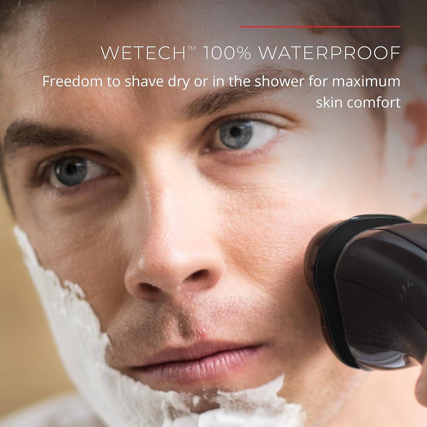 imageRemington Cordless Rotary Shaver WETech Technology 100 Waterproof PR1362CBlackBlue