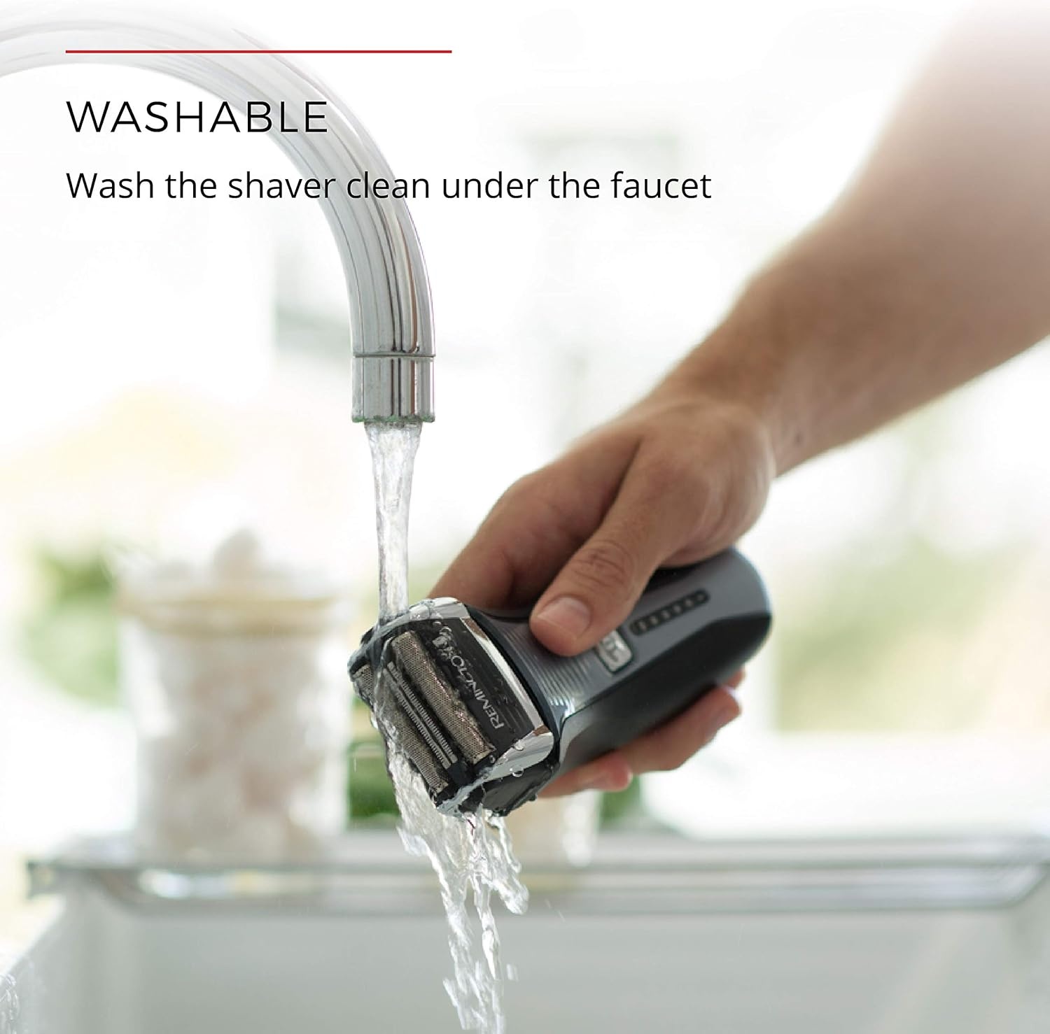 imageRemington F5 Power Series Foil Shaver Electric Razor for Men Cordless Rechargeable with Pop Up Trimmer Pivot amp FlexFoil Technology Lightweight Handheld Design Black1 Count Pack of 1