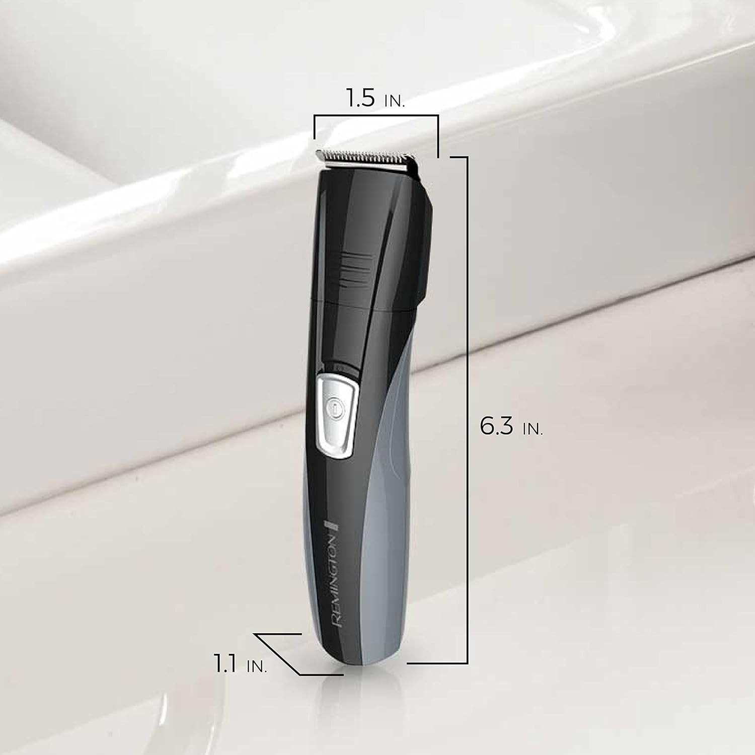 imageRemington Head to Toe Advanced Rechargeable Powered Body Groomer Kit Beard Trimmer 10 Pieces 63 Inch Black10 Piece Set Pack of 2