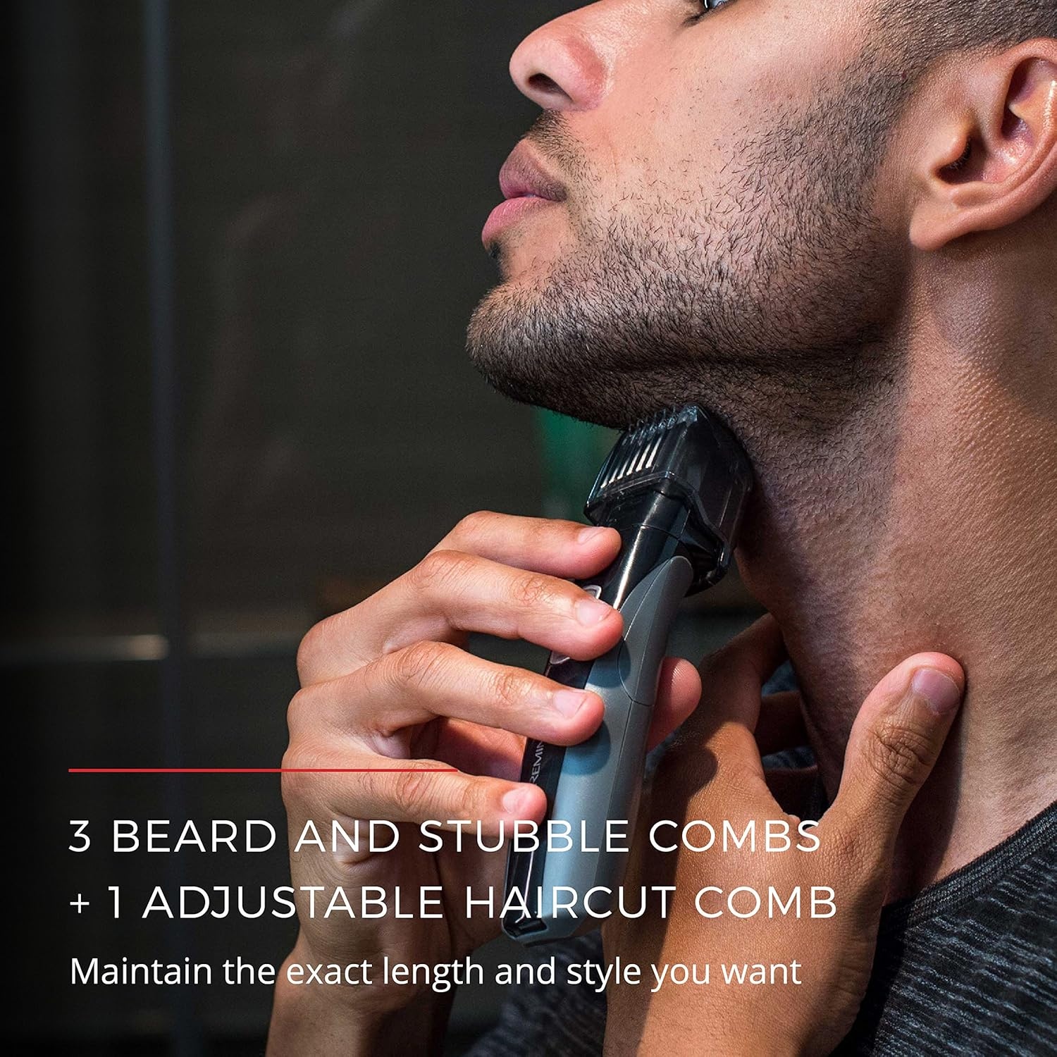 imageRemington Head to Toe Advanced Rechargeable Powered Body Groomer Kit Beard Trimmer 10 Pieces 63 Inch Black10 Piece Set Pack of 2
