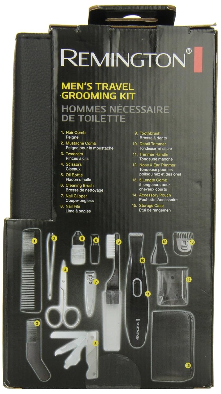 imageRemington Precision Grooming Travel Kit BlackBlack
