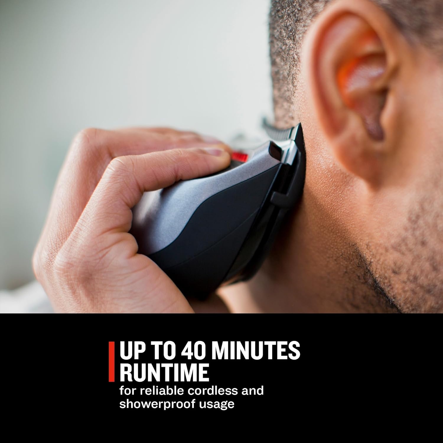 imageRemington Shortcut Pro SelfHaircut Trimmer Kit Waterproof Cordless Electric Razor for Head Beard and Body Curved Blades and 9 Trimmer Lengths Head Shaver 5Minute QuickCharge 14Piece Set