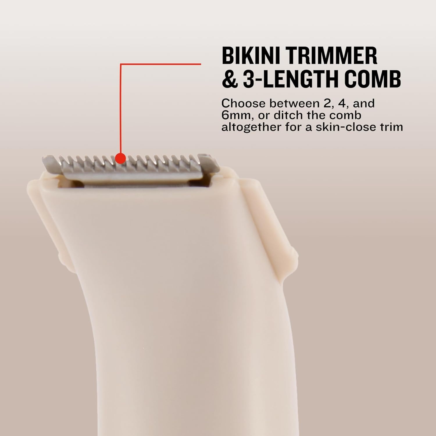 imageRemington Smooth amp Silky Body amp Bikini Kit Cordless bikini trimmer and shaver for women Waterproof for grooming in the shower WhitePinkBeige