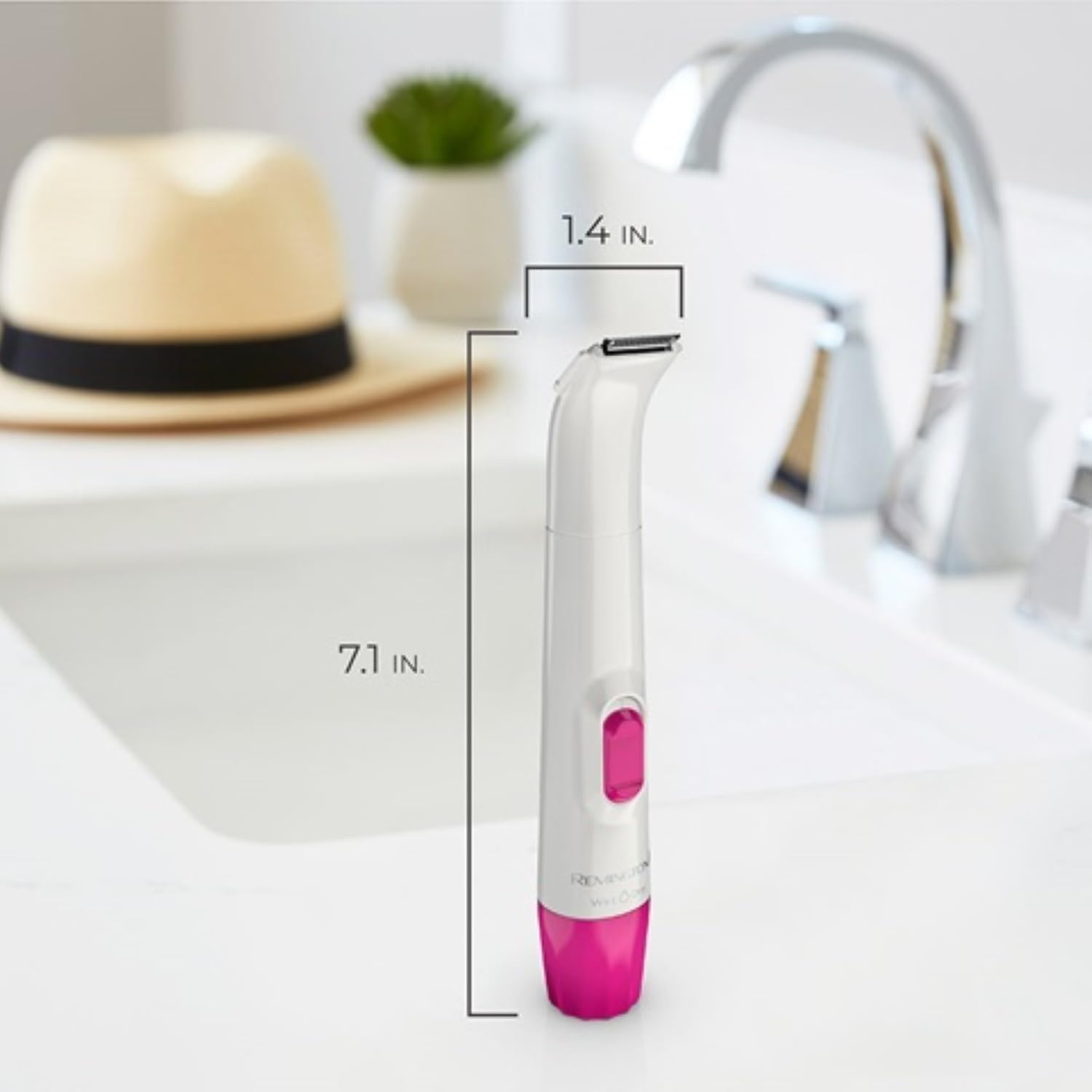 imageRemington Smooth amp Silky Body amp Bikini Kit Cordless bikini trimmer and shaver for women Waterproof for grooming in the shower WhitePinkPink