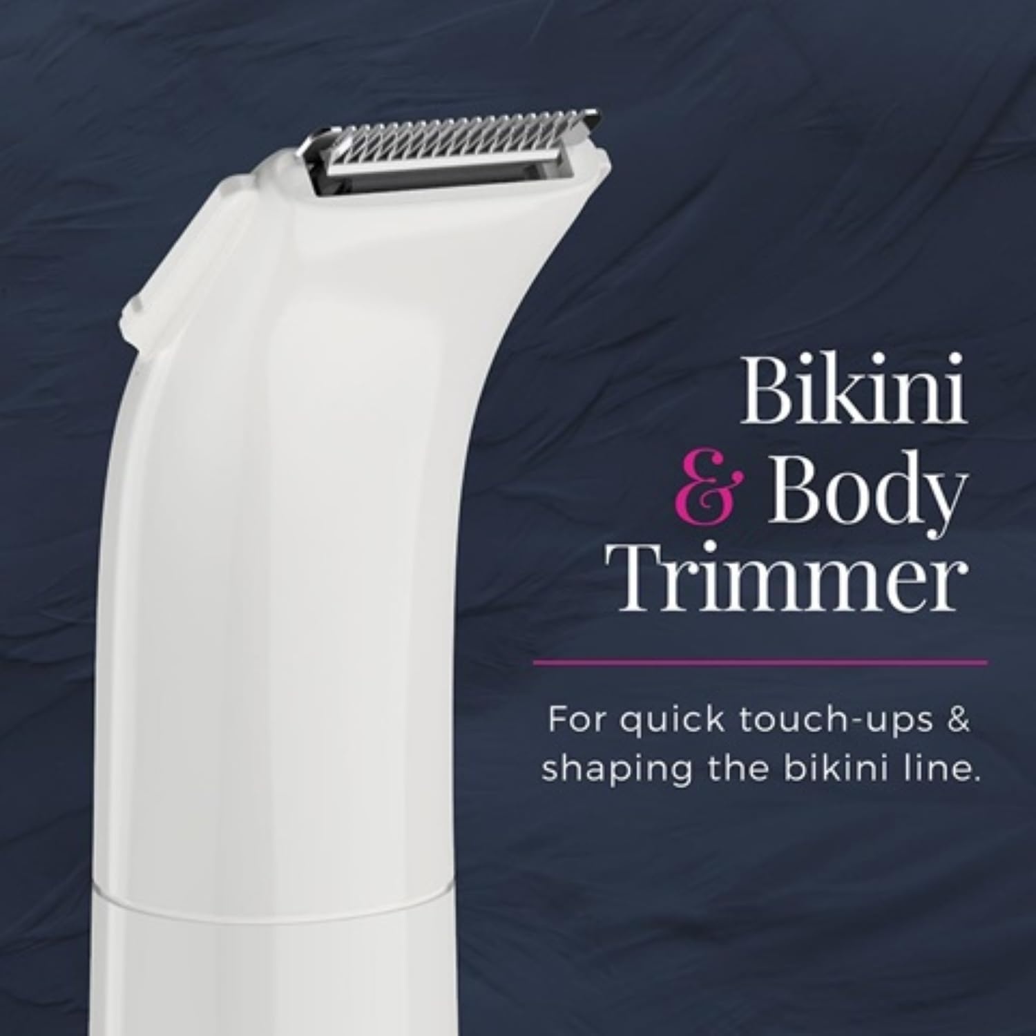 imageRemington Smooth amp Silky Body amp Bikini Kit Cordless bikini trimmer and shaver for women Waterproof for grooming in the shower WhitePinkPink