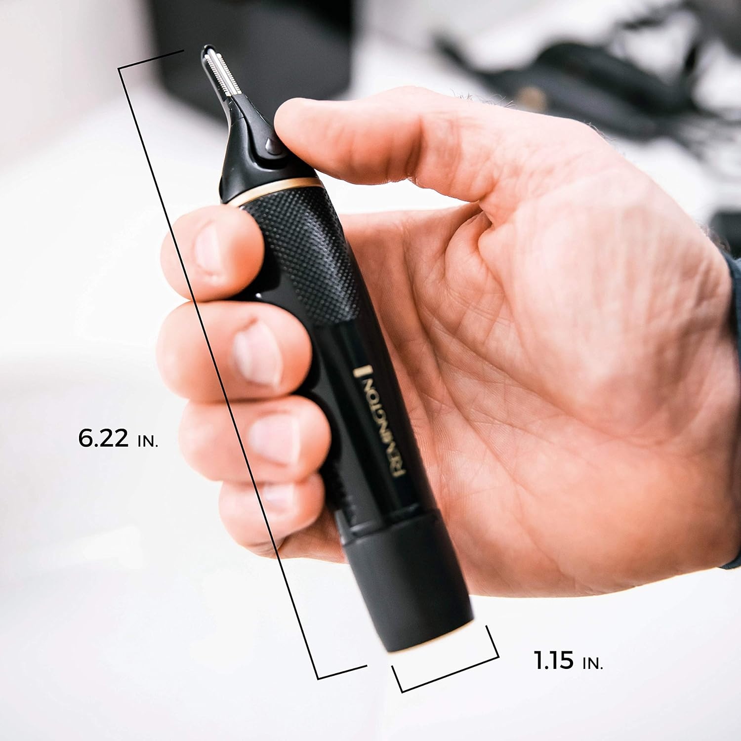 imageRemington Ultimate Precision Detail Trimmer Black NE3160 BlackGold 1 Count6 Piece Set Pack of 6