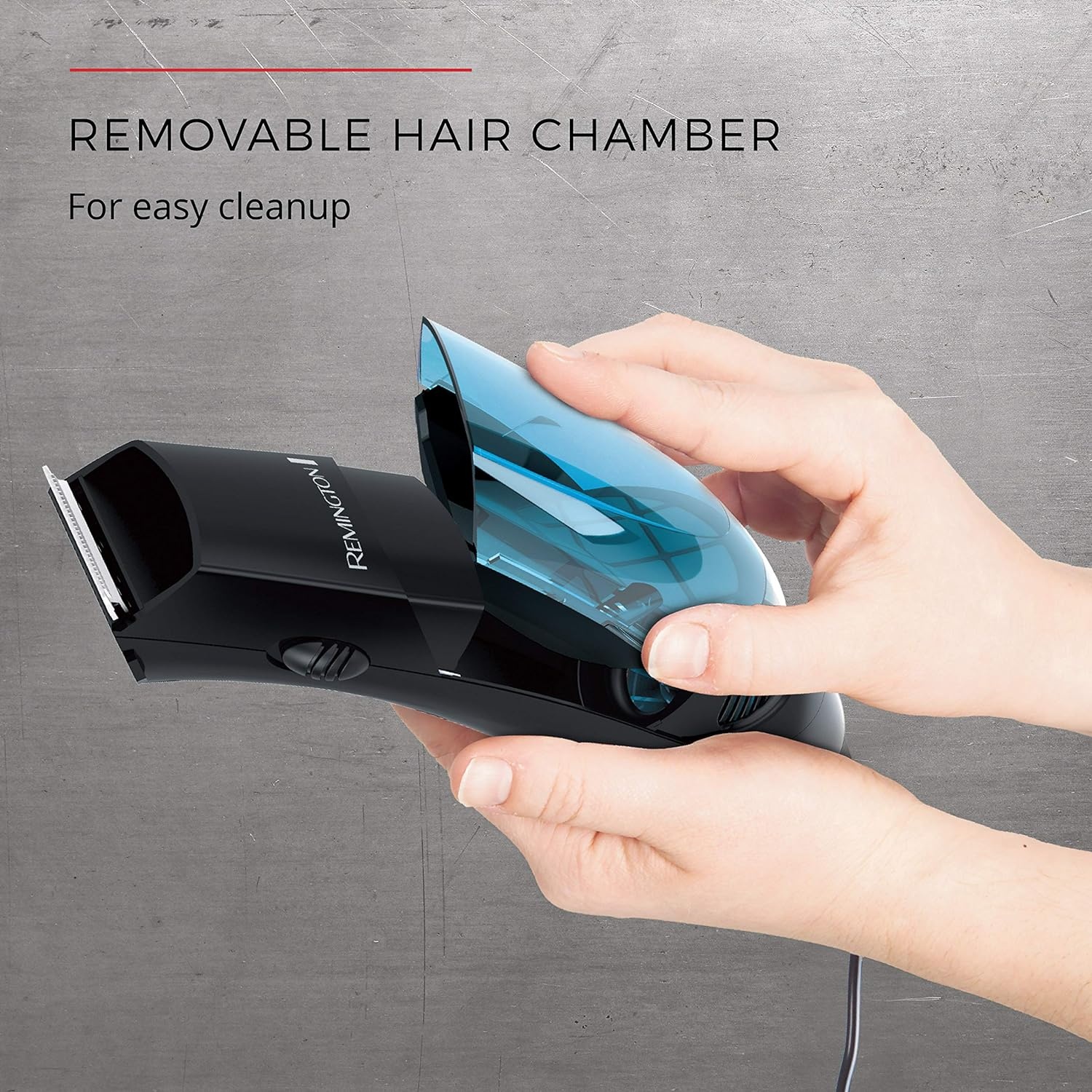 imageRemington Vacuum Hair Clippers for Men MessFree Haircut amp Beard Trimmer Kit with Hair Collection Chamber Dual Motor Power 18Piece Grooming Set18 Piece Set Pack of 2