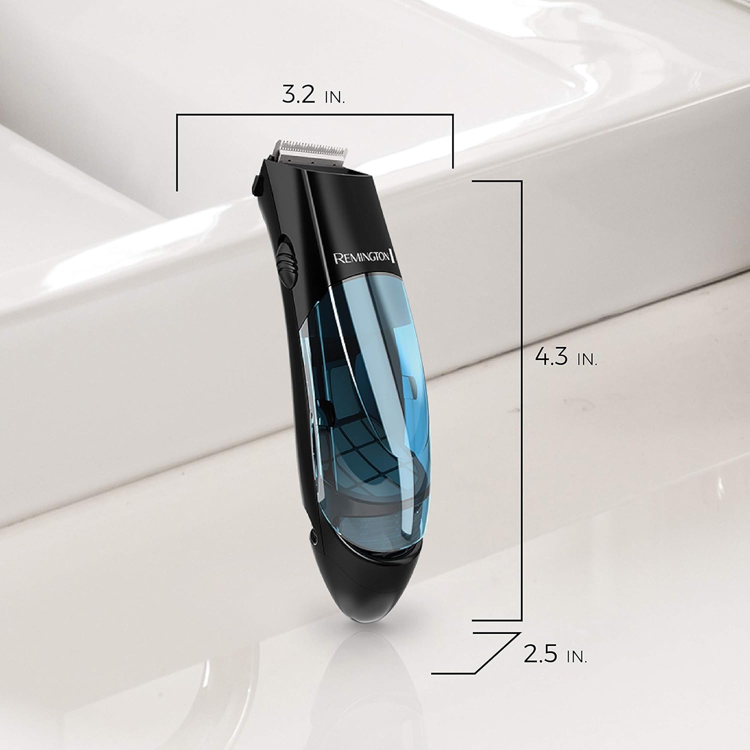 imageRemington Vacuum Hair Clippers for Men MessFree Haircut amp Beard Trimmer Kit with Hair Collection Chamber Dual Motor Power 18Piece Grooming Set18 Piece Set Pack of 2