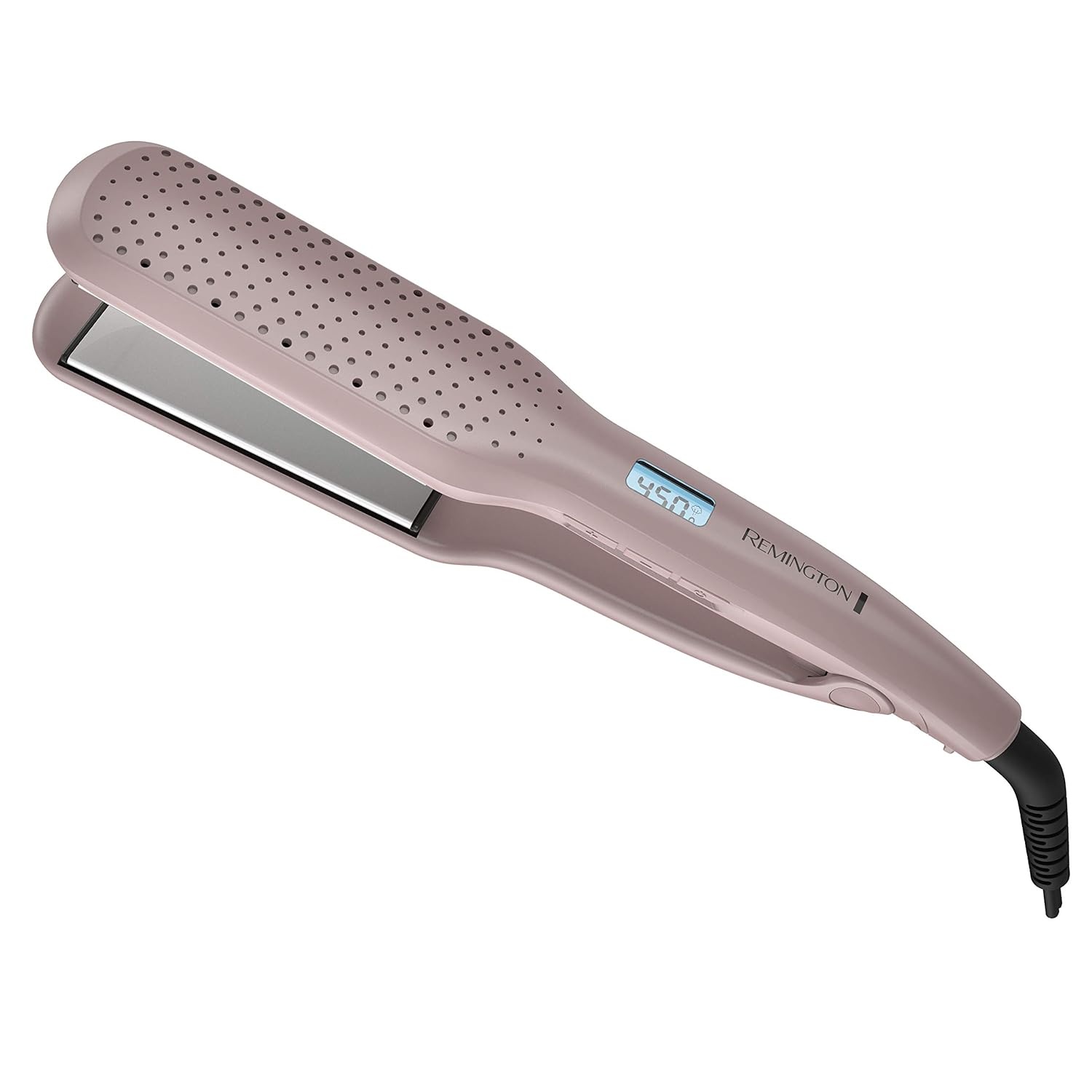 imageRemington Wet2Straight Hair Straightener Flat Iron 450F Salon High Heat 1 34 Inch plates Mauve1 34 Inch Pack of 2