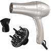 imageRemington Shine Therapy Hair Dryer with Argan Oil amp Keratin 1875W Ionic Blow Dryer for Frizz Control amp Smooth Shine Ceramic Technology Lightweight Hair Dryer with Diffuser amp ConcentratorChampagne