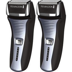 Remington F5 Power Series Foil Shaver, Electric Razor for Men, Cordless Rechargeable with Pop Up Trimmer, Pivot & FlexFoil Technology, Lightweight Handheld Design, Black(1 Count (Pack of 2))