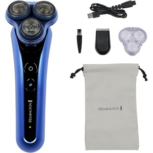 Remington Limitless X7 Shaver for Men, Titanium Blades and Power Sense Technology, Advanced Performance Foil Rotary Electric Shaver with PivotBall for Sensitive Skin Comfort, 100% Waterproof.