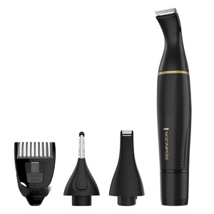 Remington Ultimate Precision Detail Trimmer Black NE3160, Black/Gold, 1 Count(6 Piece Set)
