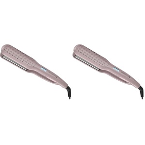 Remington Wet2Straight Hair Straightener / Flat Iron, 450°F Salon High Heat, 1 3/4″ Inch plates, Mauve(1 3/4 Inch (Pack of 2))