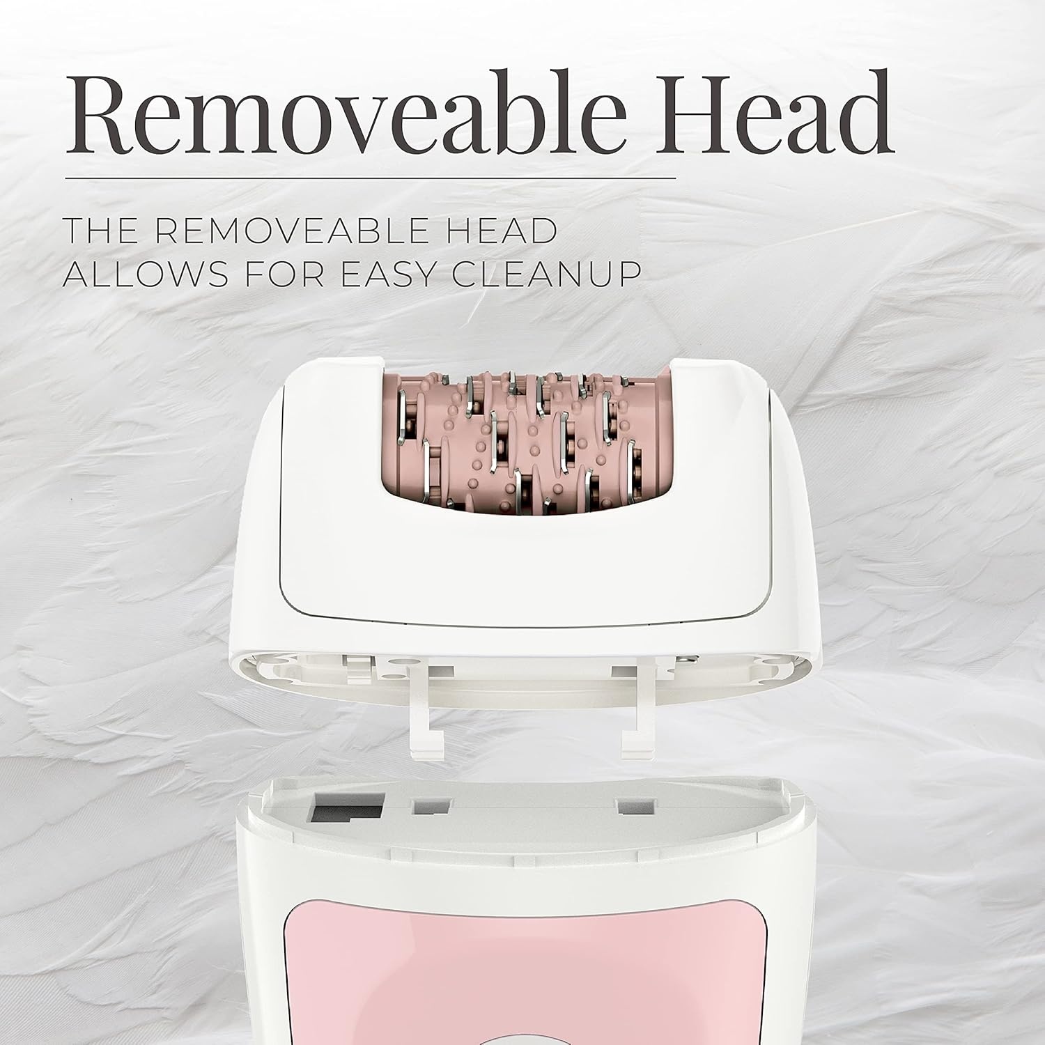 imageRemington Smooth amp Silky Total Coverage Epilator Electric Tweezing System Pink EP7010E